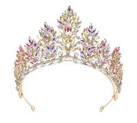 Corone eleganti da donna, corona di strass da sposa, accessori da sposa principessa, fascia per capelli da festa