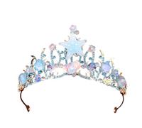 corone, eleganti fasce per capelli, matrimoni, decorazioni per capelli, stella marina di cristallo, addio al nubilato occidentale, corona di stelle marine
