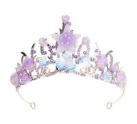 corone, eleganti fasce per capelli, matrimoni, decorazioni per capelli, stella marina di cristallo, addio al nubilato occidentale, corona di stelle marine