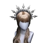 Corone Fascia Artigianato Fare Kit Madre Dio Costume Fascia Sole Signora Hairband Femminile Tiaras Coroncina