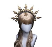 Corone Fascia Artigianato Fare Kit Madre Dio Costume Fascia Sole Signora Hairband Femminile Tiaras Coroncina