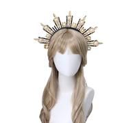 Corone Fascia Artigianato Fare Kit Madre Dio Costume Sun Lady Hairband Femminile Tiaras Crownpiece