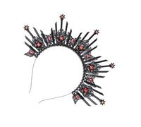 Corone gotiche fatte a mano fascia farfalla accessorio per capelli corone fatte a mano fascia delicata copricapo con tocco gotico