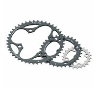 Stronglight Mtb Xc-e Intermediate 4b 104/64 Bcd Chainring Grigio 32t Black
