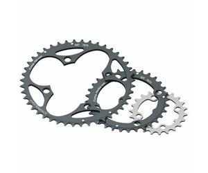Corone intermedio in acciaio Stronglight type xc e 9v 104/64 bcd 32T Noir