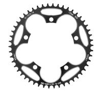 Corone Per Bicicletta Pignone for bicicletta a catena larga e stretta 130BCD 38T/40T/42T/44T/46/48/50/52 54/56T/58T L'auto da corsa professionale è progettata Corona Bici(50T Black and Screw)