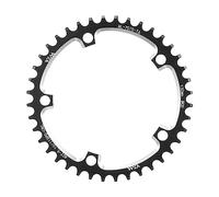 Corone Per Bicicletta Pignone for bicicletta a catena larga e stretta 130BCD 38T/40T/42T/44T/46/48/50/52 54/56T/58T L'auto da corsa professionale è progettata Corona Bici(40T Black and Screw)