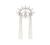 Corone per capelli con strass, accessorio per lo styling per spettacoli teatrali, donne, matrimoni ed eventi speciali, elegante copricapo per feste