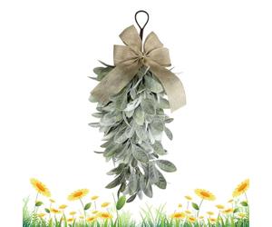 Corone per Porta d'ingresso - Decorazione Primavera Casa Vegetazione Artificiale | Corona Tutto L'Anno Per Porta D'Ingresso | Per Casa Appartamento Ufficio Giardino Portico Patio Matrimonio Festa