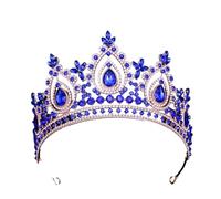 Corone vintage con gocce d'acqua Per Donna | Accessori for capelli Bandana con diademi elfi di cristallo rosa for donna