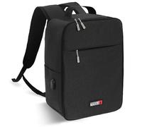 Coronel Tapiocca Mochila Viaje Avion, Zaino Viaggio Cabina Aereo Unisex-Adulto, Nero, M