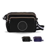 Coronel Tapiocca Tracolla Alda, Bagaglio a Mano Donna, Nero