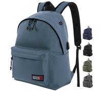 Coronel Tapiocca Urban, Porta PC Zaino da Lavoro Uomo, 40x13x31 cm, Blu Chiaro