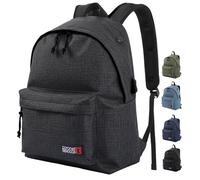 Coronel Tapiocca Zaino Uomo Zaino Viaggio per PC Portatile Urban Zaino da lavoro Uomo Zaino, Unisex, Grigio