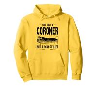 Coroner Medico - Indagine Autopsia Coroner Felpa con Cappuccio