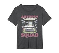 Coroner Squadra Autopsia - Indagine Medico Coroner Maglietta, Donna Plus-Size, Grigio Scuro, 5X