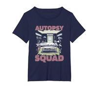 Coroner Squadra Autopsia - Indagine Medico Coroner Maglietta, Donna Plus-Size, Navy, 1X