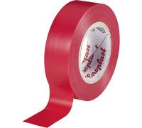 Coroplast 302 302-25-RD - Nastro isolante rosso (lunghezza x larghezza), 25 m x 15 mm, 1 pezzo,