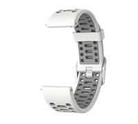 Cinturino a sgancio rapido in silicone originale coros apex 42 mm pace 2 bianco