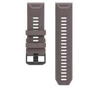 Coros - Cinghia di ricambio - Bracelet Vertix 2 Silicone Grey in Silicone - Grigio