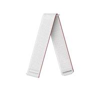 COROS Cinturino silicone 22mm Bianco e rosso | Compatibile solo con PACE 4, PACE 3, PACE Pro, APEX 4 42mm, APEX 2 Pro, APEX Pro, APEX 1 46mm
