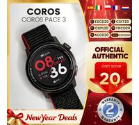 COROS Pace 3 Sport SmartWatch GPS Leggero e confortevole Orologio da corsa GPS a doppia frequenza Frequenza cardiaca