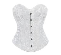 Corpetto Corsetto In Pizzo - Corsetto Donna Stringivita Intimo modellante alla moda per ogni occasione Corsetto con motivo floreale ideale per matrimoni Cintura versatile per tutte le stagioni