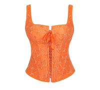 Corpetto per Halloween per adulti, corsetto per Halloween, per scolpire e modellare la vita, per modellare, modellare, alla moda, in poliestere, per vacanze, fine settimana e tutti i giorni