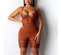 Corpi di Pizzo da Donna Allenatore in Vita Doppia Slim bodyplewear Traspirante Liscia Linga Lingerie Colombia