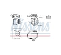 Corpi Farfalla per Peugeot Opel Fiat Ford B-Max C-Max II