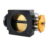 Corpi Farfallati Per Ford Per Mustang Collettore Aspirazione Ad Alto Flusso In Alluminio Da 80Mm Corpo Farfallato Billet Nero Da 3Pollici Parti Del Aria Motore