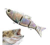 Corpi per Esche Artificiali Non Verniciati - Swimbait Realistici con Elevata Visibilità - Modelli Grezzi per Esca Nuotante Non Dipinta | Per La In Acqua Salata E, In Lago, Fiume, Mare, Stagno, Dalla