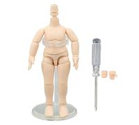 Corpo BJD, Giunti Mobili da 4,1 Pollici Corpi di Burattinai di Elevata flessibilità di Lunga Durata per la d'azione (Bianco latte)