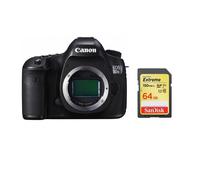 Corpo CANON EOS 5DSR + scheda SD SanDisk Extreme 64G