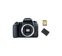 Corpo CANON EOS 77D + scheda SD da 64 GB + batteria LP-E17