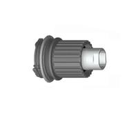 Corpo cassetta in acciaio Mahle X20 Shimano MicroSpline Grigio