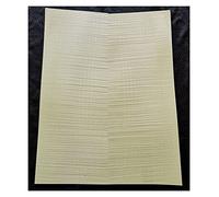 corpo chitarra Bianco Tigre Skin Pattern Maple Guitar Impiallacciatura Impiallacciatura Flame Chitarra Making Materiale Accessori kit chitarra fai da te (Color : 12)