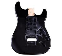 Corpo Chitarra Body Body Guitar Body Poplar Wood per San Corpo per Chitarra Elettrica Adatto per 24 Tasti Chitarra Collo Kit Chitarra Fai da Te
