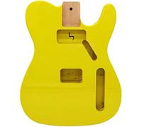 corpo chitarra Body Doppio Incantesimo Per TL/St. Assemblaggio Per Chitarra Elettrica Corpo Ontano Semilavorato Giallo kit chitarra fai da te