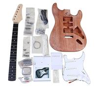 corpo chitarra Body Guitar Electric Body & Neck Kit Neck Acero 21 Fret Non Finiti Tutto Fai Da Te Ricambi Per Chitarra Bass. kit chitarra fai da te (Color : 02)