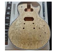 corpo chitarra Chitarra Elettrica Impiallacciata In Acero Fiammato + Tastiera In Palissandro Con Manico In Mogano Okoume kit chitarra fai da te (Color : 03)