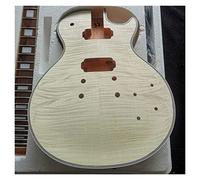 corpo chitarra Chitarra Elettrica Impiallacciata In Acero Fiammato + Tastiera In Palissandro Con Manico In Mogano Okoume kit chitarra fai da te (Color : 17)