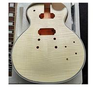 corpo chitarra Chitarra Elettrica Impiallacciata In Acero Fiammato + Tastiera In Palissandro Con Manico In Mogano Okoume kit chitarra fai da te (Color : 10)