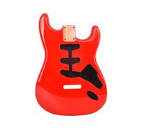 corpo chitarra Corpo Della Chitarra Ontana SSS. Pick-up Route Colore Cremisi Per St Fai Da Te Guitars. kit chitarra fai da te