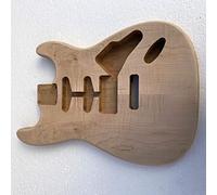 corpo chitarra Corpo Di Chitarra Elettrica Unfinisca Con Acero Per Fai Da Te Accessorio Delle Parti Della Chitarra kit chitarra fai da te
