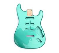 corpo chitarra Corpo Di Chitarra Multicolore Di Legno Ontano Per SSS. Sostituzione Della Chitarra Eectrica kit chitarra fai da te (Color : 06)