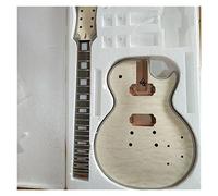 corpo chitarra Fai Da Te 1. Impostare Il Kit Per Chitarra Elettrica Incompiuta Per Il Corpo In Mogano E Il Collo Della Chitarra kit chitarra fai da te
