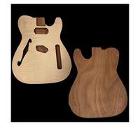 corpo chitarra Fai Da Te Guitar Elettrico Body Mahogany Maple Impiallacciatura Elettrica Incompiuta Chitarra Elettrica kit chitarra fai da te