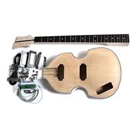 corpo chitarra Fai Da Te Kit Per Chitarra Per Basso Elettrico BASS BASSARE IL TUO PROPRIO IN MANO SINISTRA kit chitarra fai da te (Color : With parts)