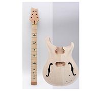 corpo chitarra fatto a mano 1 Set Kit Per Chitarra Elettrica Manico Per Chitarra 22 Tasti Acero Mogano Semi Hollow Body